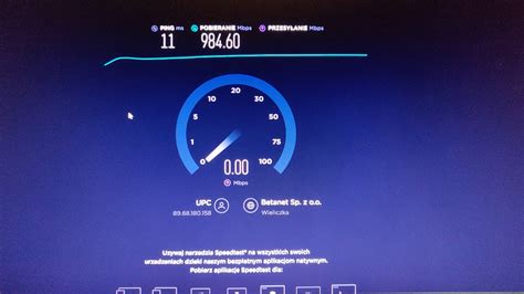 upc at speedtest|net speed test.